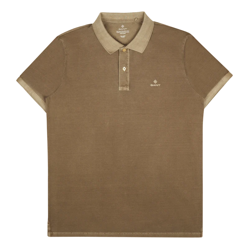 D2. Sunfaded Pique Ss Rugger Utility