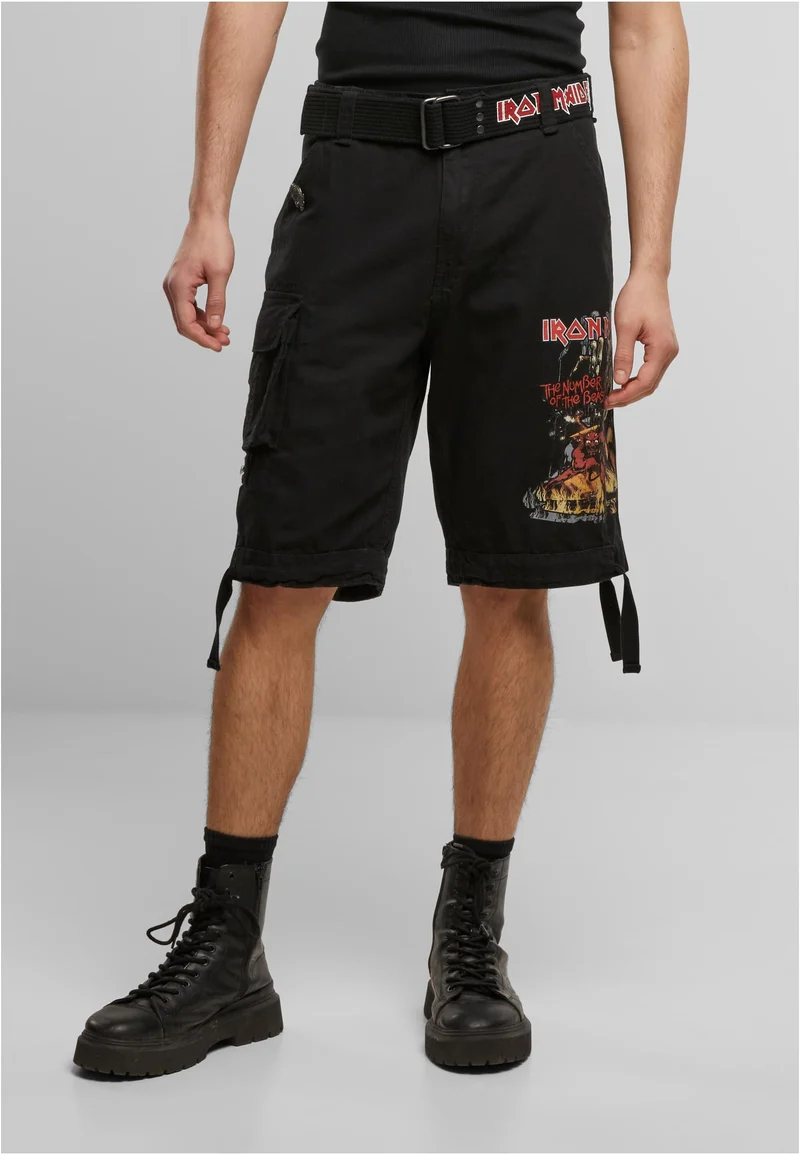 B Iron Maiden Savage Shorts The Number of The Beast