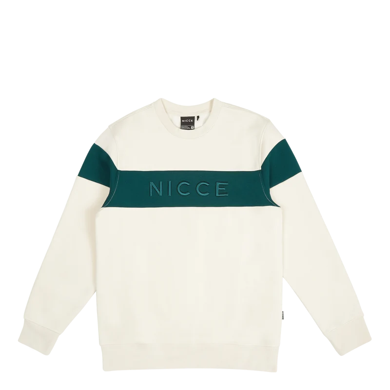 Nicce Mercury Stripe Sweat Quartz