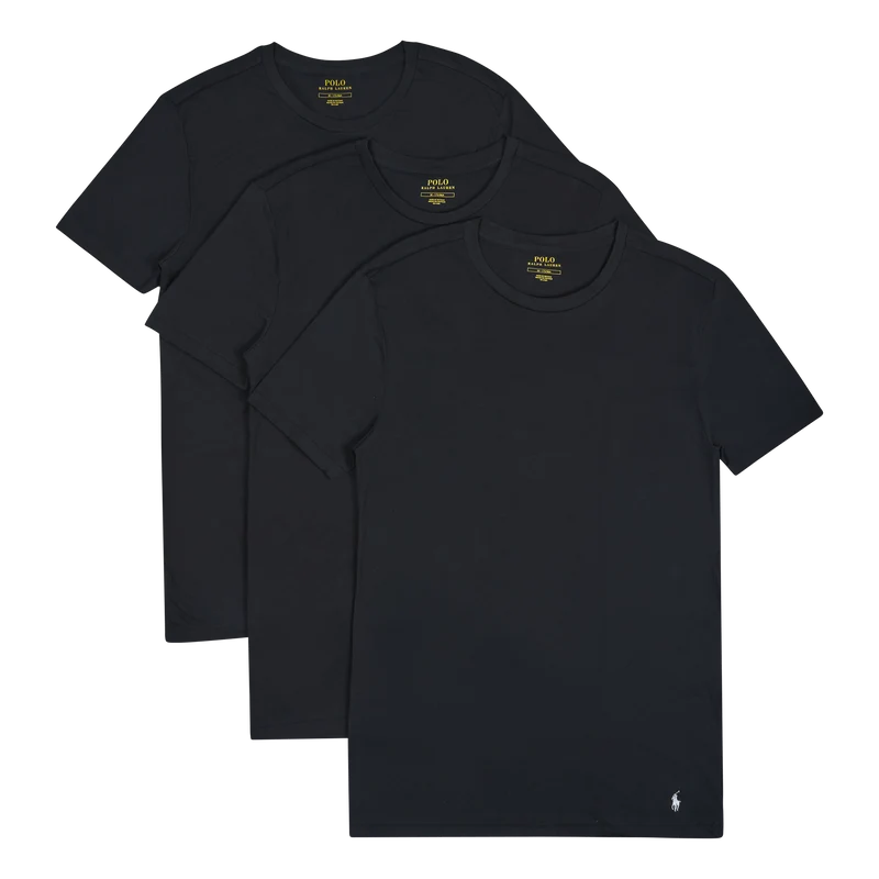 Polo Ralph Lauren 3-pack S/s Crew T-shirt