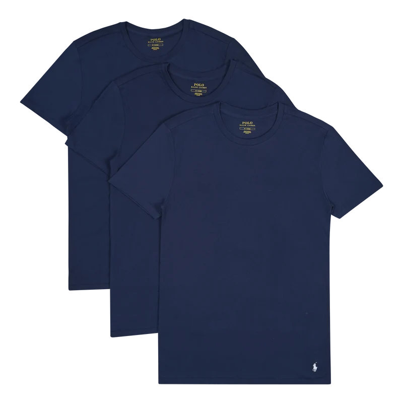 Polo Ralph Lauren 3-pack S/s Crew T-shirt