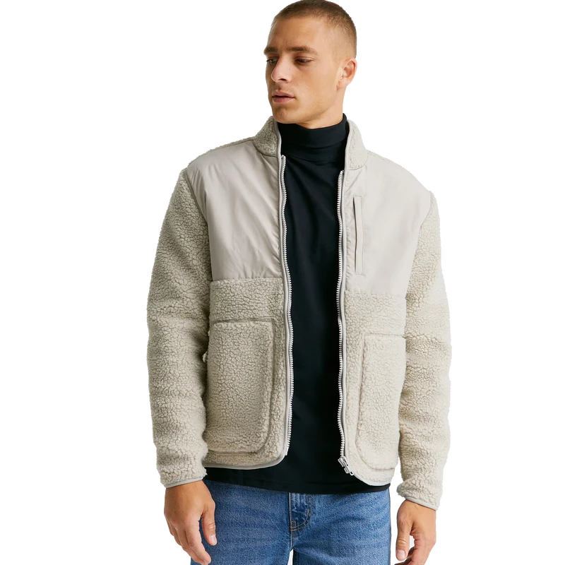Studio Total Recycled Pile Jacket Kitt