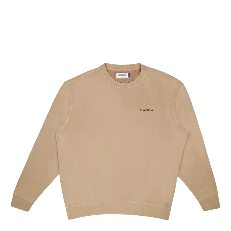 Bruce Boxy Sweat Cobblestone