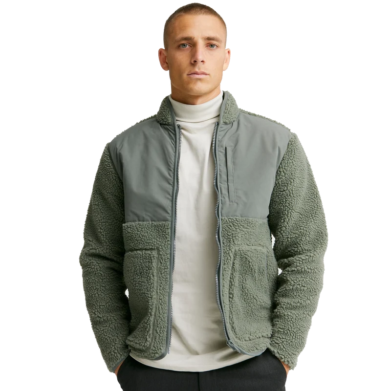 Studio Total Recycled Pile Jacket Forest
