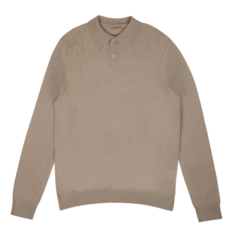 Studio Total Studio Total Merino Ls Polo