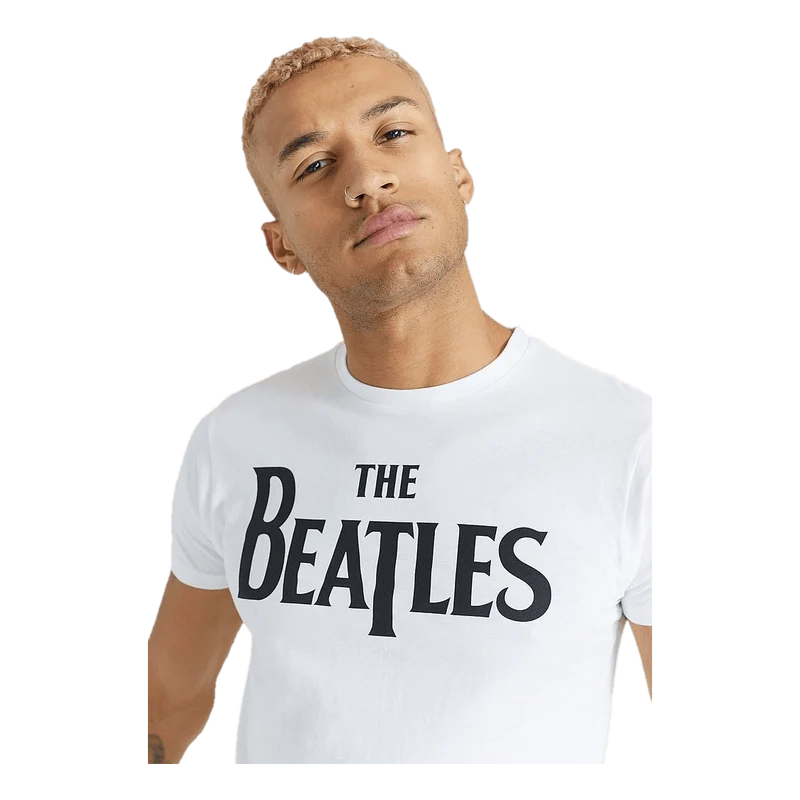 The Beatles Tee Drop T Logo