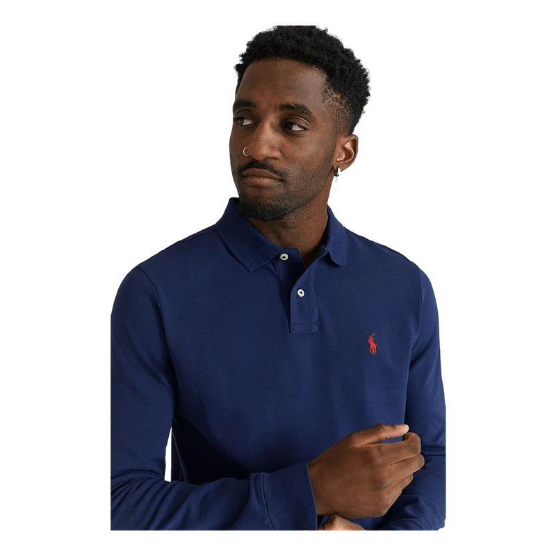 Polo Ralph Lauren Custom Slim Fit Mesh Polo Shirt