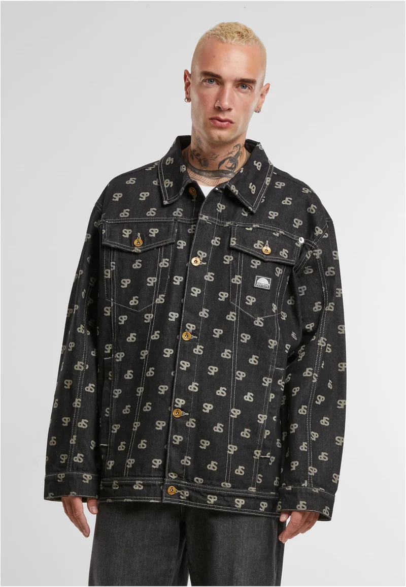 SP Bleched AOP Denim Jacket