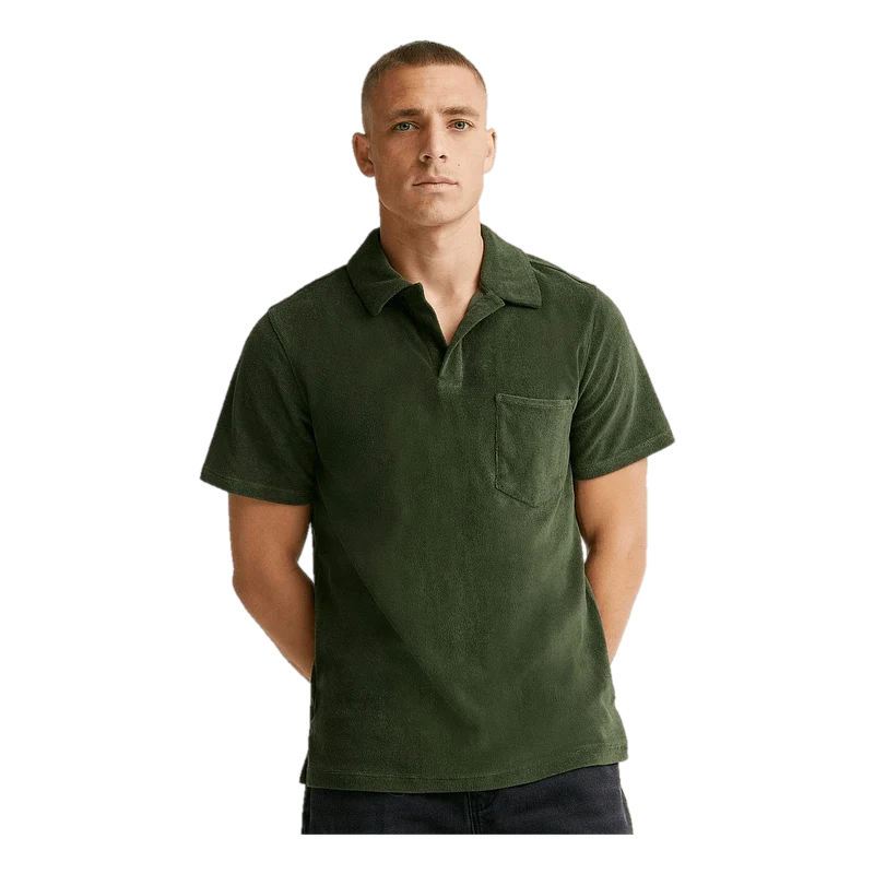 Studio Total Studio Total Terry Open Collar Dk