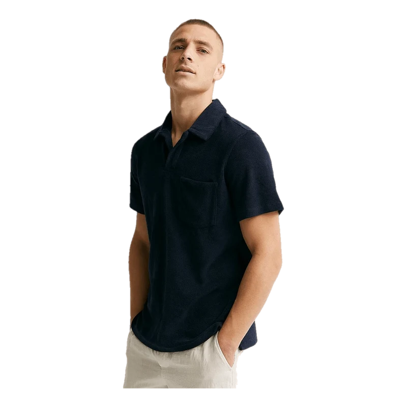 Studio Total Studio Total Terry Open Collar