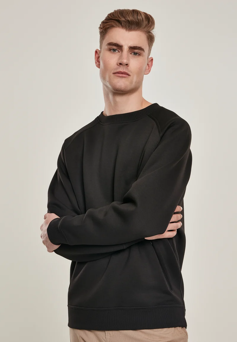 UC Raglan Zip Pocket Crew