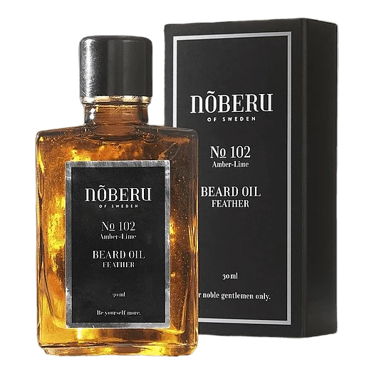 Nõberu Beard Oil Feather Amber-lime