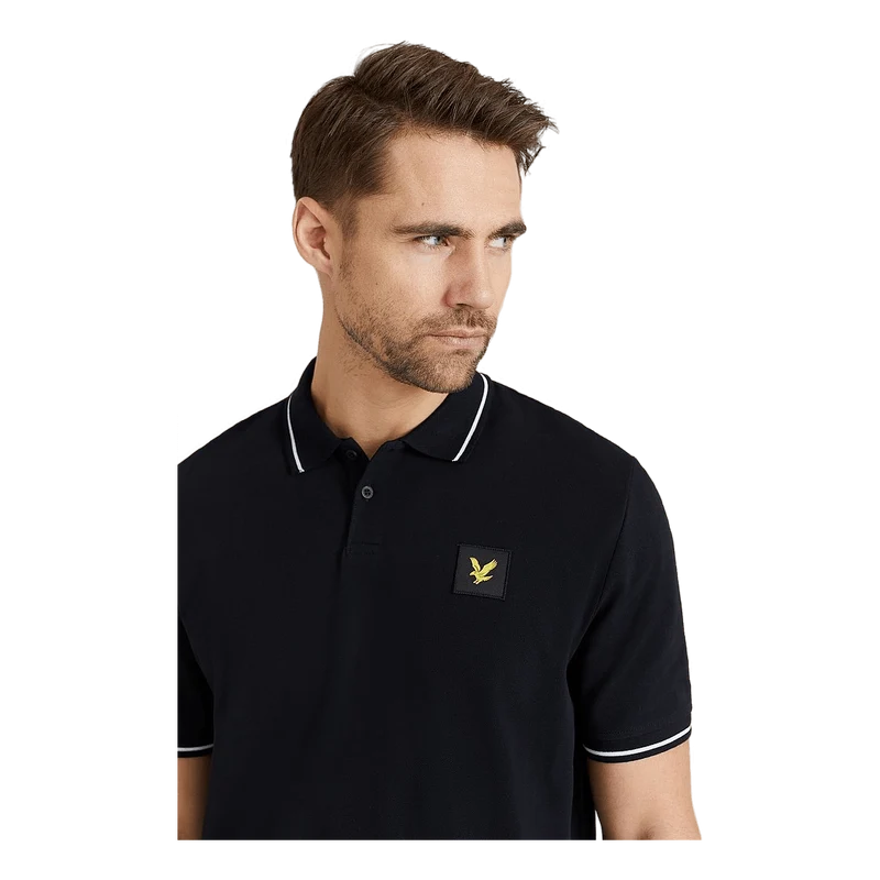 Lyle & Scott Tipped Polo Shirt Jet