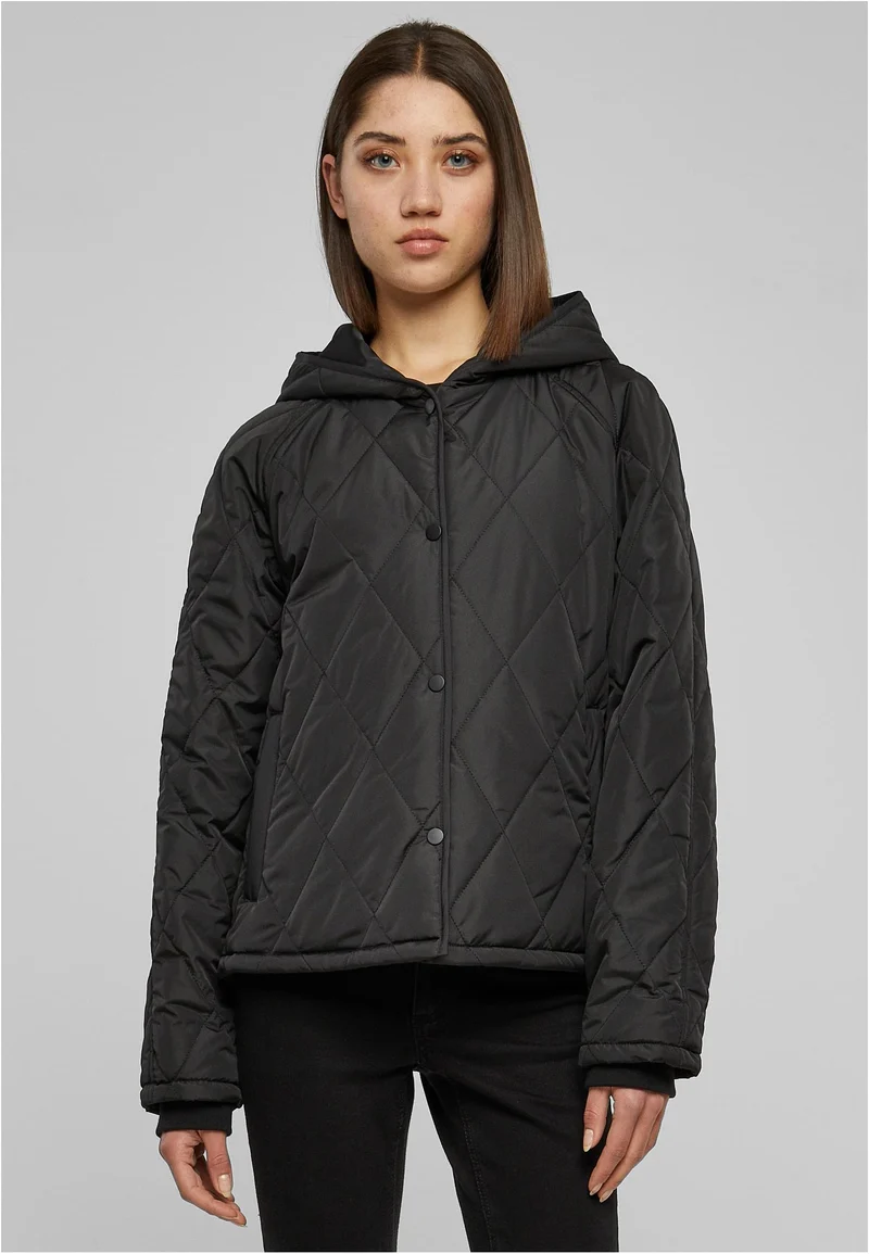 UC Oversized Diamond Quilted Hooded
