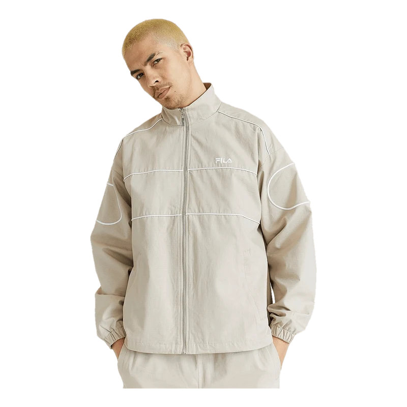 Fila Men Flan Woven Jacket Oxford Tan