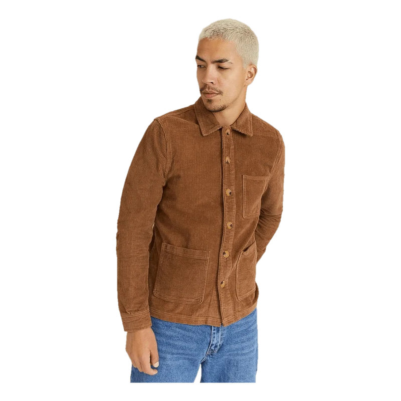 Studio Total Studio Total Favourite Cord Overshirt Tobacco