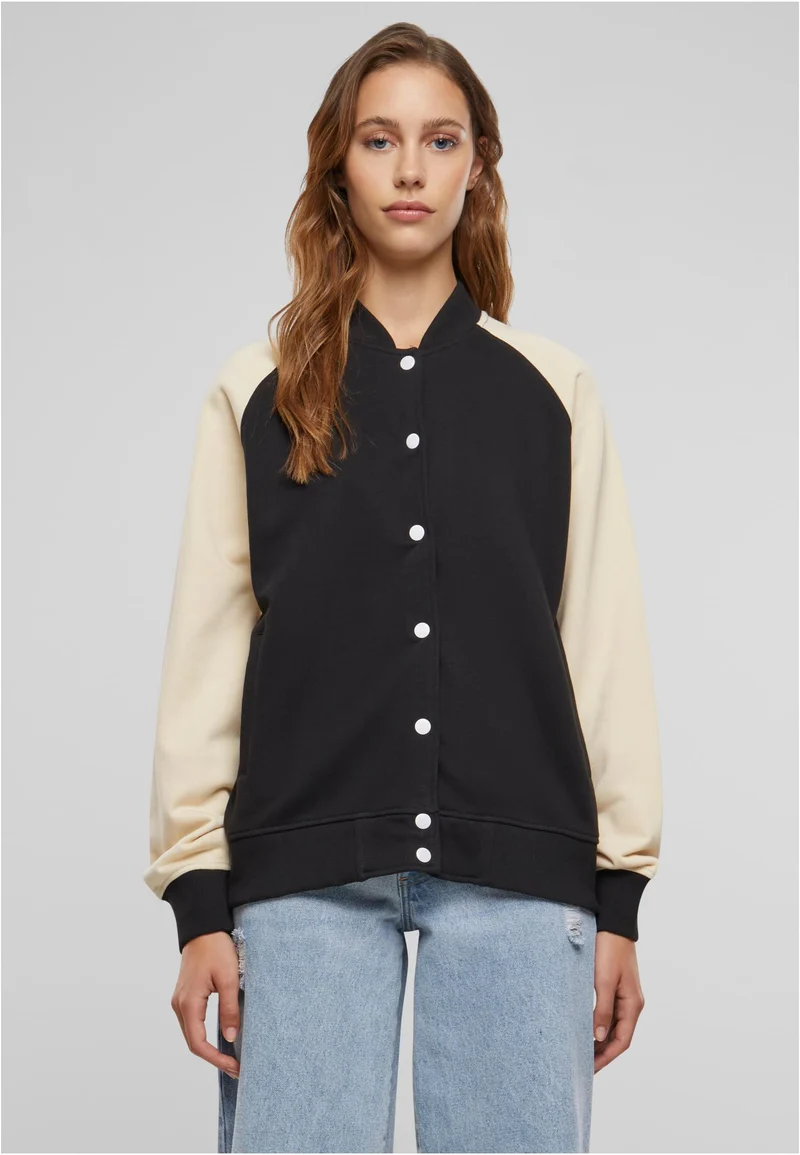 UC Light Terry Raglan College Jacket