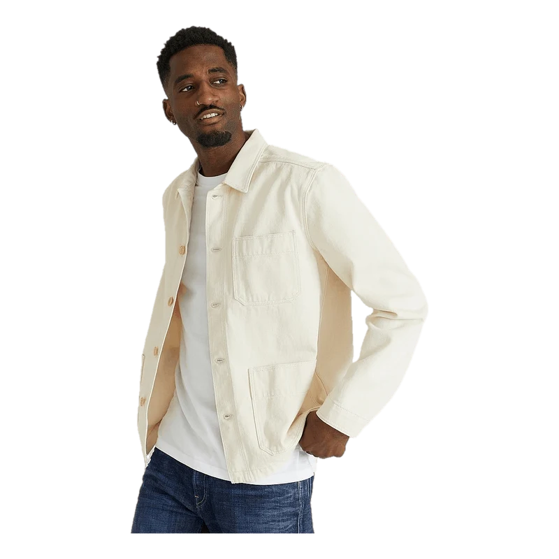 D1. Organic Twill Overshirt