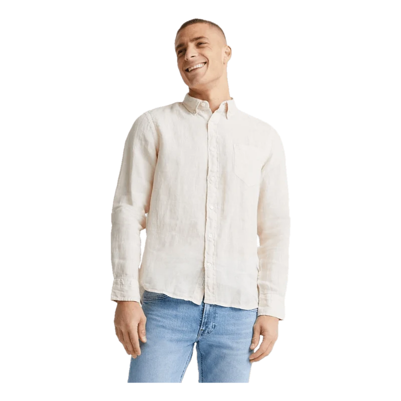 D2. Reg Ut Gmnt Dyed Linen Bd Putty