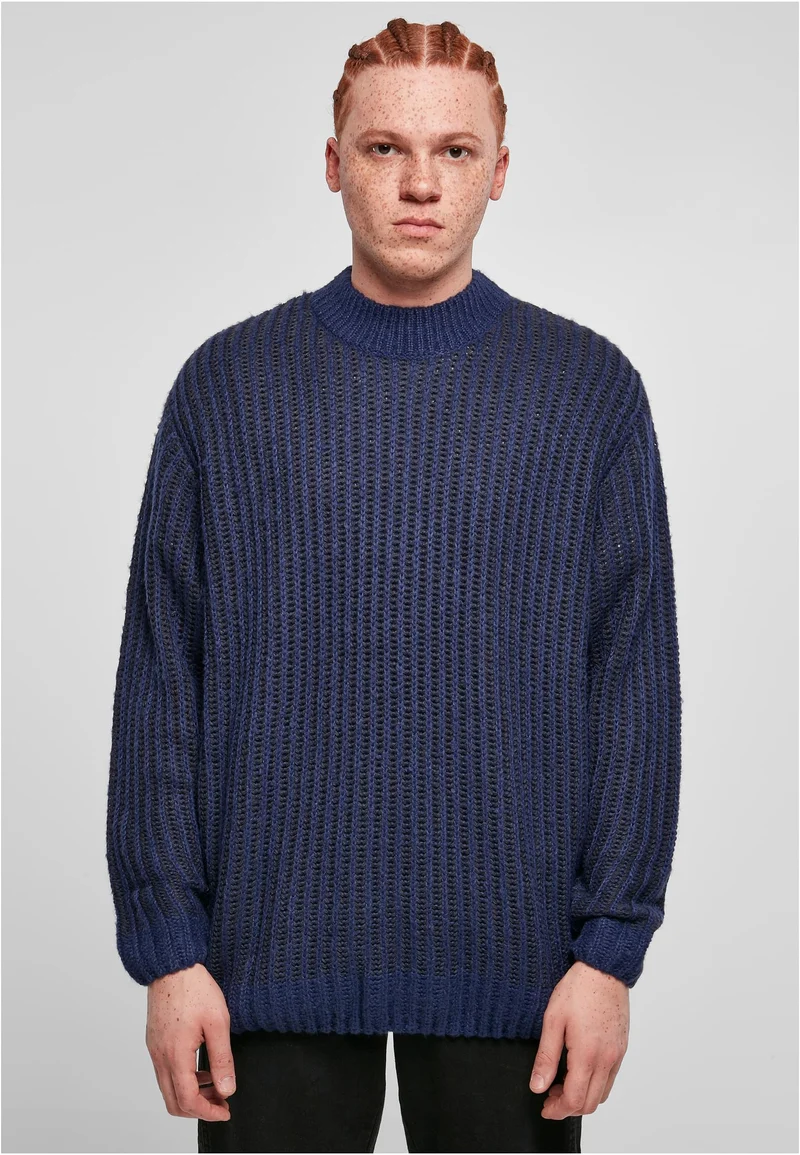 UC Oversized Two Tone Sweater