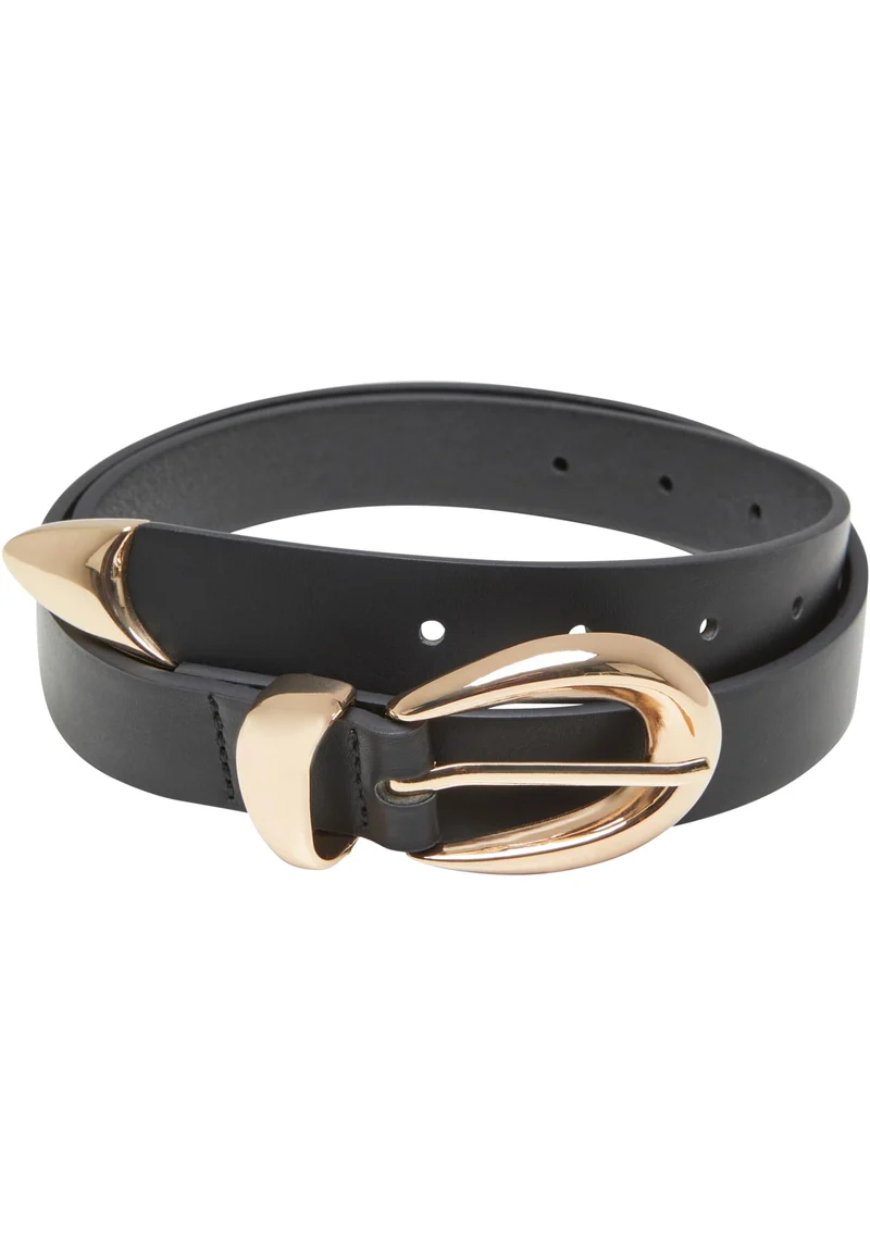 UC Chunky Buckle Loop Synthetic Leather Belt