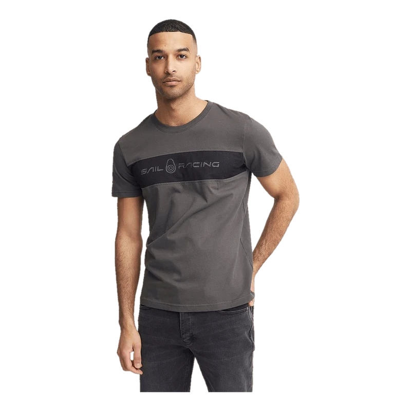 Sail Racing Coast Tee Asphalt