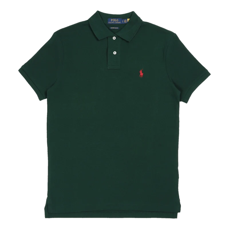 Polo Ralph Lauren Custom Slim Fit Mesh Polo Shirt