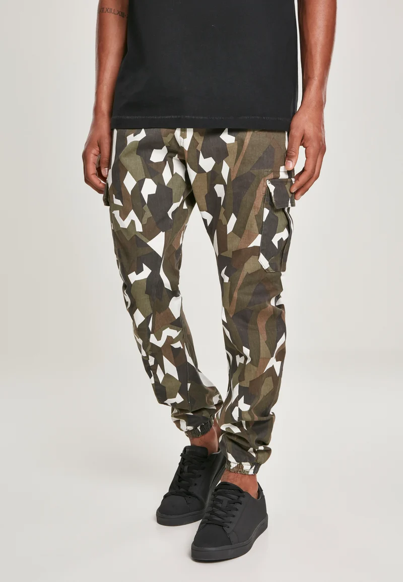 UC Geometric Camo Stretch Twill Cargo Pants