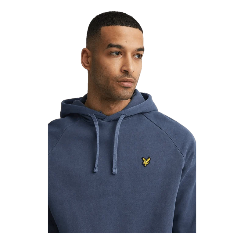 Lyle & Scott Pigment Dye Hoodie Dark
