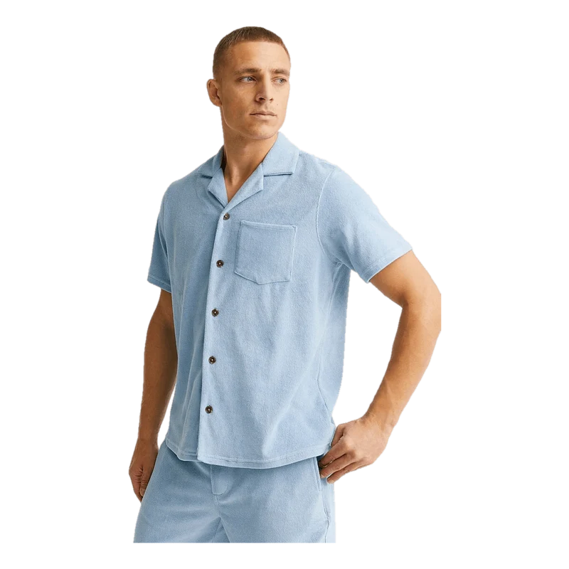 Studio Total Studio Total Terry Camp Shirt Sunbleached