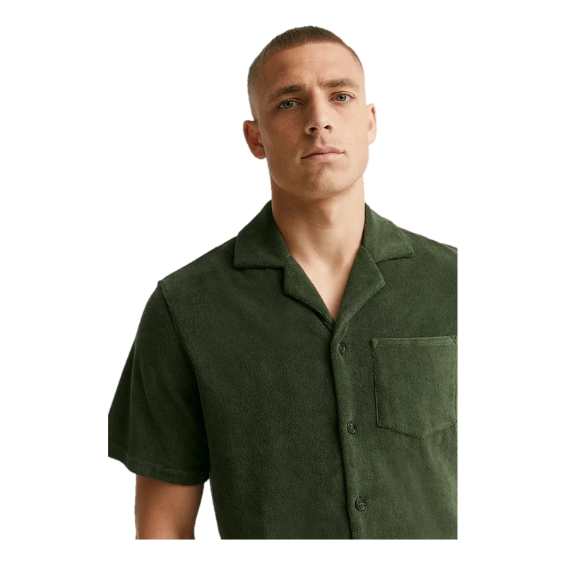 Studio Total Studio Total Terry Camp Shirt Dk