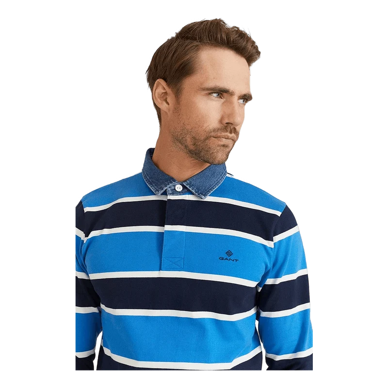 D2. Denim Collar Ls Rugger Classic