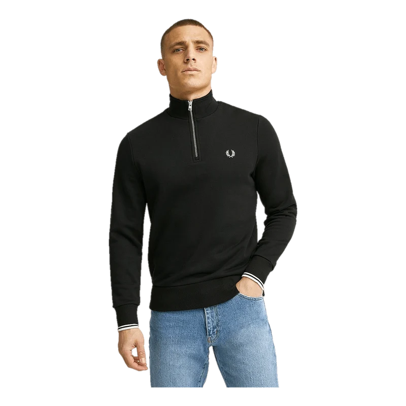 Fred Perry Half Zip Sweatshirt 102