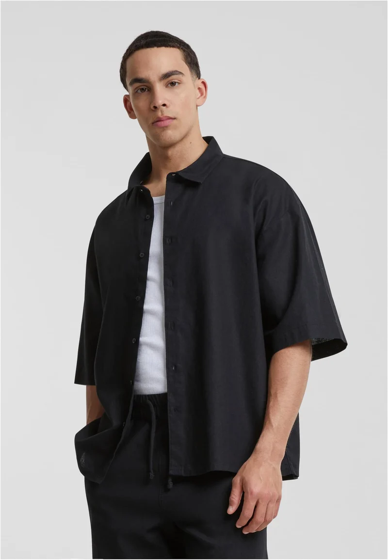 UC Boxy Cotton Linen Shirt