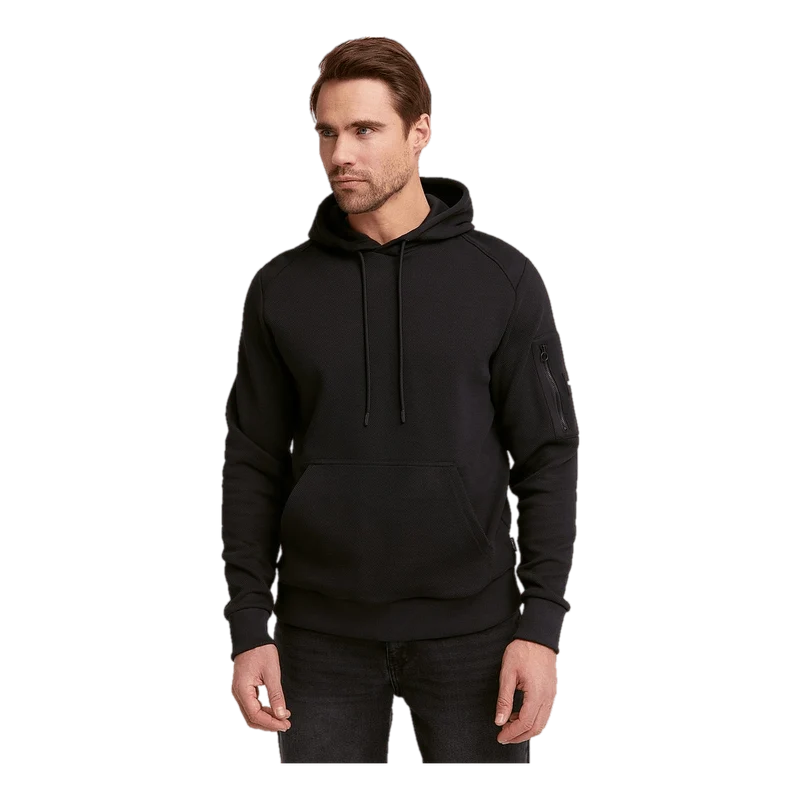 Calvin Klein Twill Jersey Badge Hoodie Ck