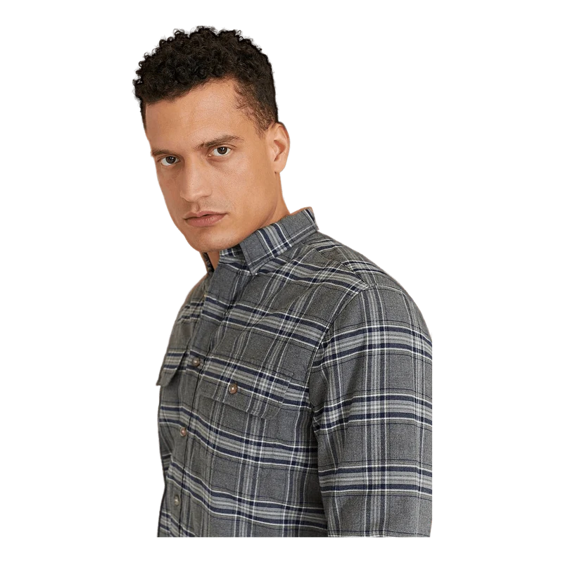 D2. Checked Padded Overshirt B