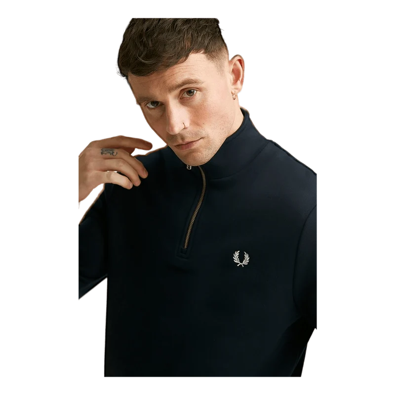 Fred Perry Half Zip Sweatshirt 608