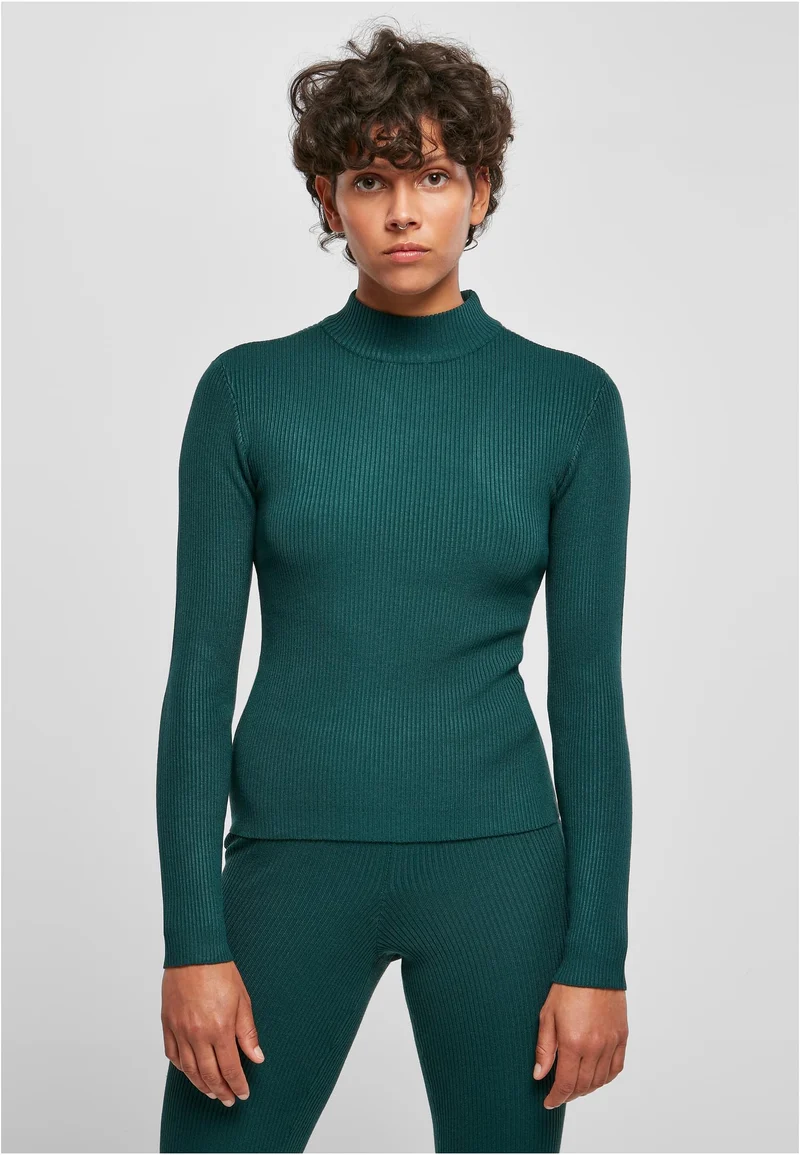 UC Rib Knit Turtelneck Sweater