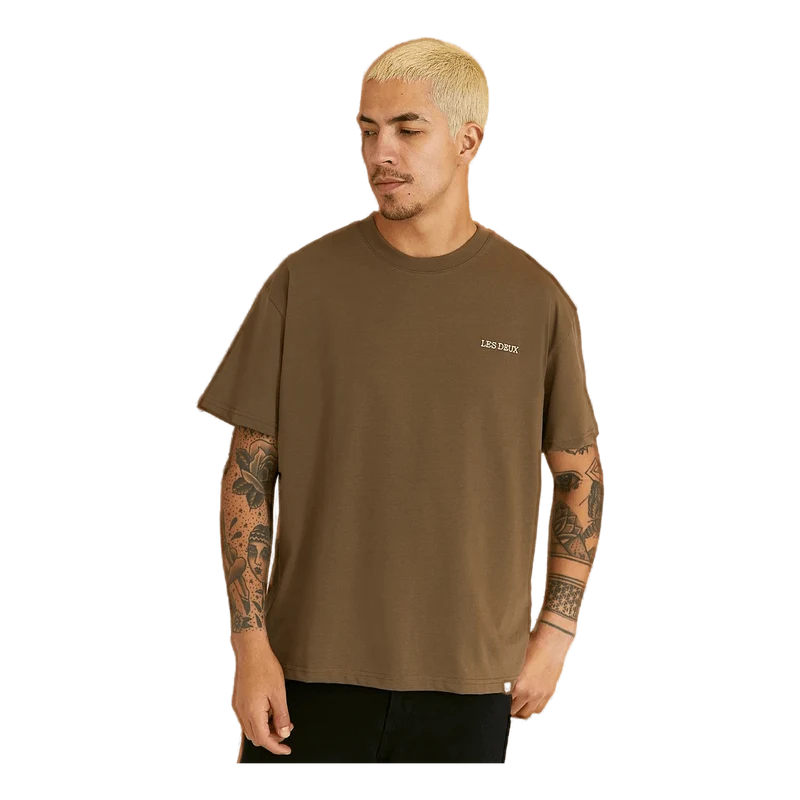 Les Deux Diego T-shirt Stone