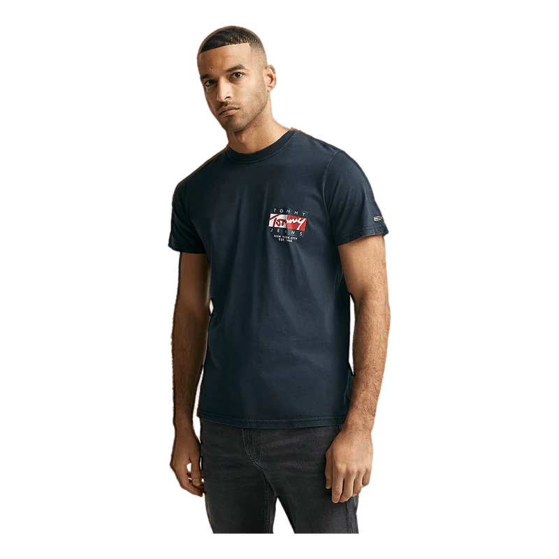 Tommy Hilfiger Tjm Vintage Flag Signature Tee