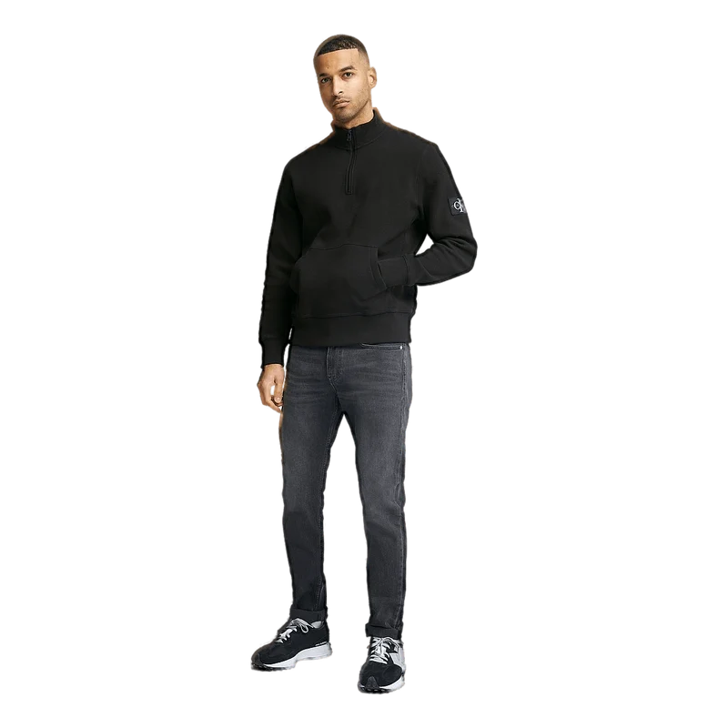 Calvin Klein JeansTextured Badge Half Zip Hwk Ck