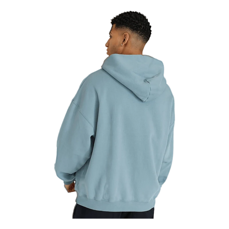 Oversized Embroidered Logo H Steel
