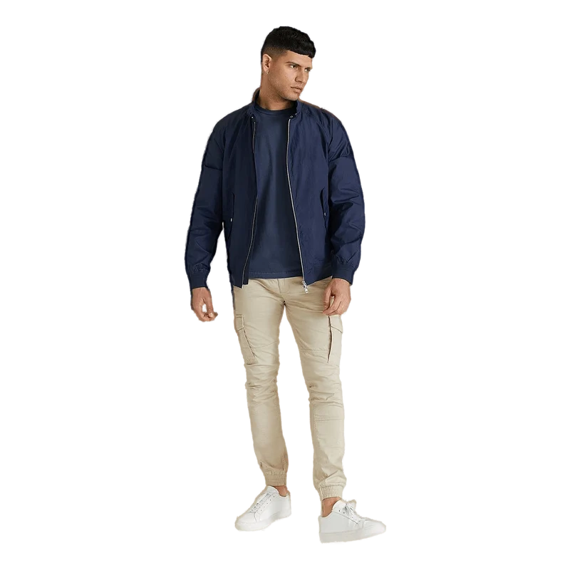 D1. Nylon Harrington Jacket Evening