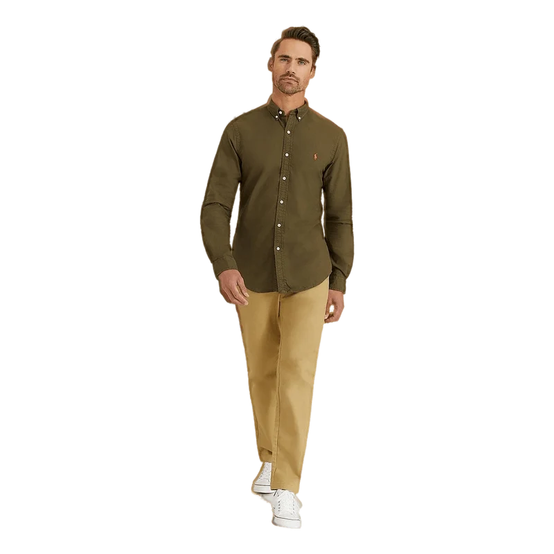 Polo Ralph Lauren Slim Fit Garment-Dyed Oxford Shirt