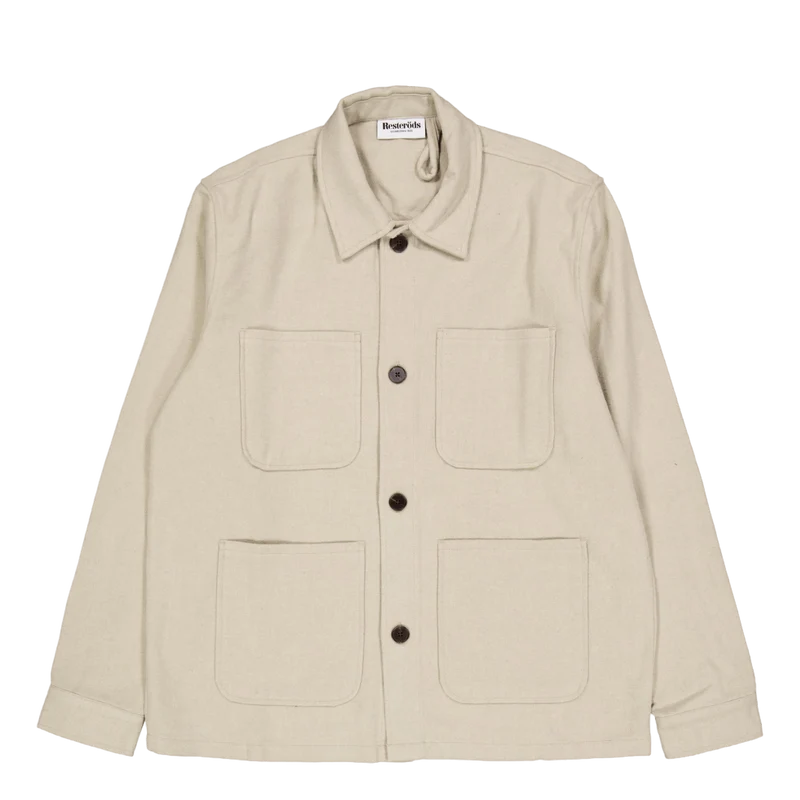 Wool Overshirt 05 Grey
