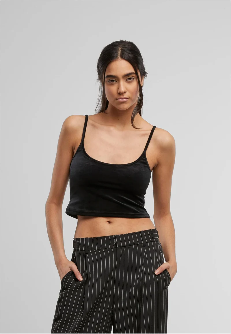 UC Short Velvet Top