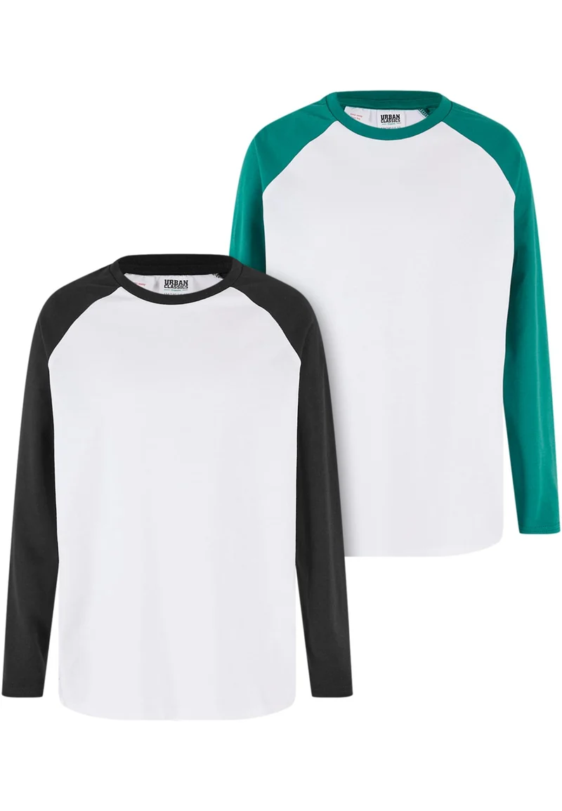 UC Boys Organic Oversized Raglan Longsleeve 2-Pack