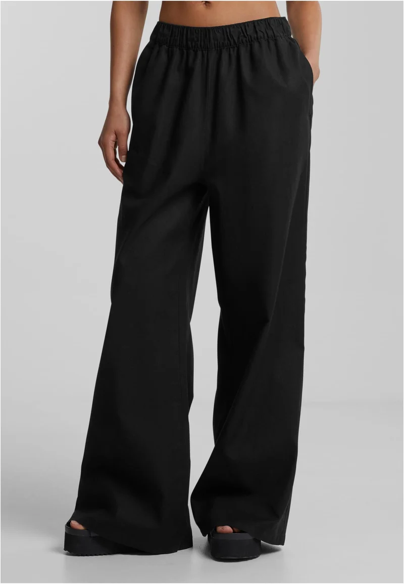 UC Linen Mixed Wide Pants