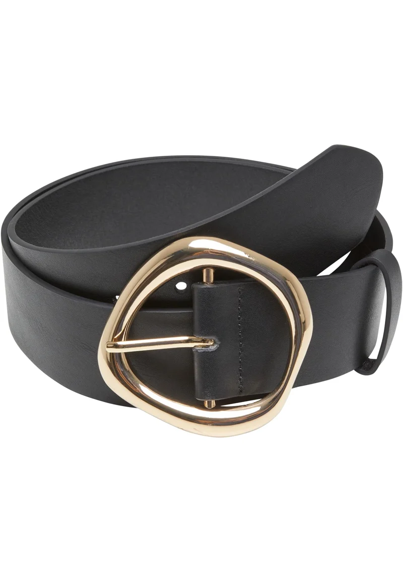 UC Organic Buckle Shaped Synthetic Leather Belt