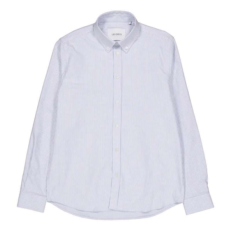 Konrad Oxford Shirt Light Blue/white